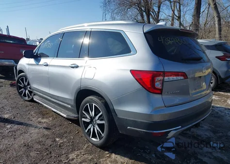 2019 Honda Pilot Touring from USA, damaged, VIN 5FNYF6H98KB037440